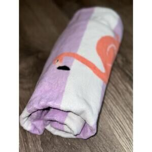 Pottery Barn Kids Flamingo Towel - 100% Cotton, Vibrant Design